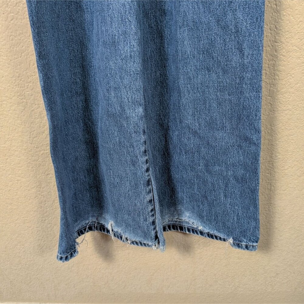 Vintage 90s Overalls Hollywood Jeans M Farm Boho Casual Concepts Tall Girl - Picture 9 of 11